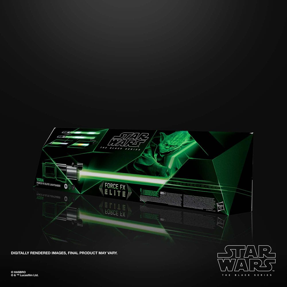 Replica della spada laser Force FX Elite di Star Wars Black Series di Yoda